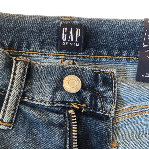 GAP FOR GOOD, GAP Denim, Blue Jeans  Slim Fit, Stretch, Mid Rise, Sz 28x30, NWT - Picture 5 of 13